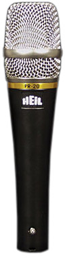 Dynamic Vocal Cardioid Microphone in Black