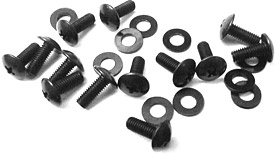 Standard Rack Screws and Washers, 24 Pieces