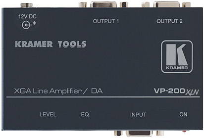 1:2 Computer Graphics Video Line & Distribution Amplifier