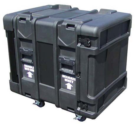 24" Deep 12U Roto Shock Rack