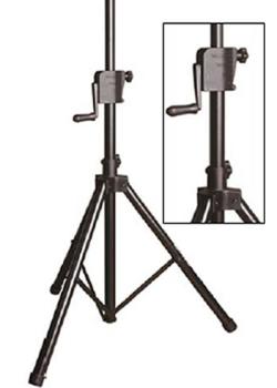 46"-72" Aluminum Tripod Speaker Stand with Crank