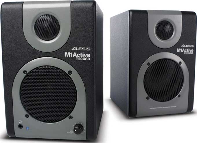 Pair of 3" Active Monitors with USB
