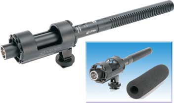 Shotgun Mic, Phantom Powered, 12.2" Long