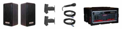 PA System Turn-Key Install (small) - covers 500+ listeners