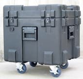 Rotomolded Mil-Standard Waterproof Case 22x22x20 Empty