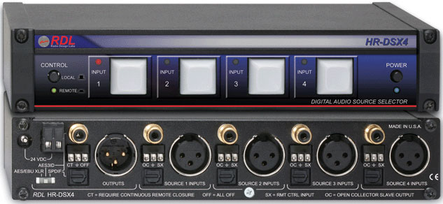 4x1 Digital Audio Selector, S/PDIF