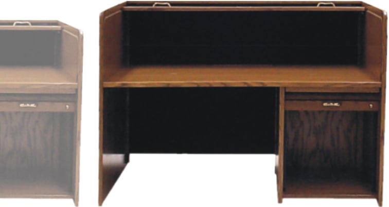 4" Extra Height Add On Option for Rolltop Desk