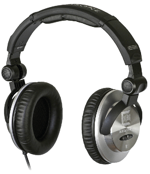 Black Closed Back Studio Headphones