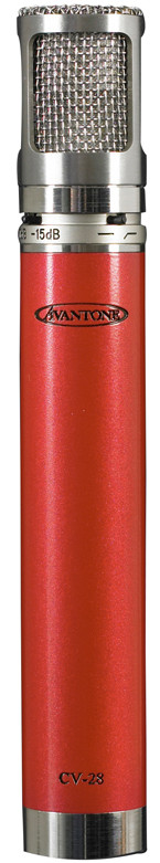 Small Diaphragm Tube Condenser Microphone with Interchangeable Capsules