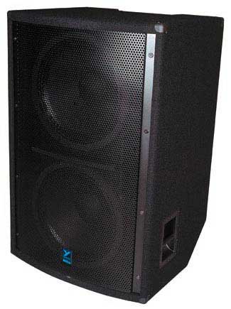 Elite Series Dual 18" Subwoofer,1400 Watts @ 4 Ohms, Black Ozite Carpet Finish