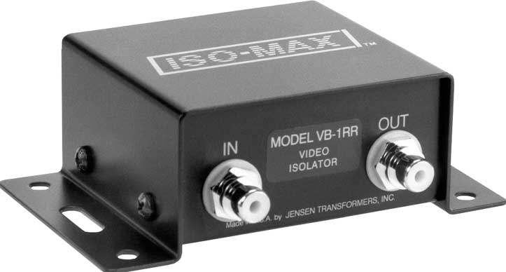 Baseband-Composite Video Isolator (with RCA Connectors)