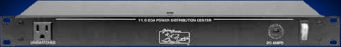 Power Distribution Center with 11 Outlets & 20 Amp Capacity