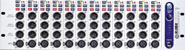 12x48 Mic Splitter with Dual Power Supply & Full Transformer Balancing Options