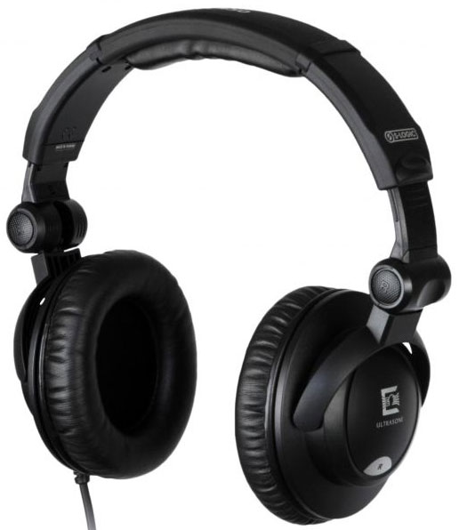 Headphone w/Case, Black