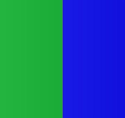 Background Large Reversible Chroma Blue/Green