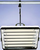 Lowel E-Studio6 Fluorescent Lighting Fixture (with Rotating Mount Plate)