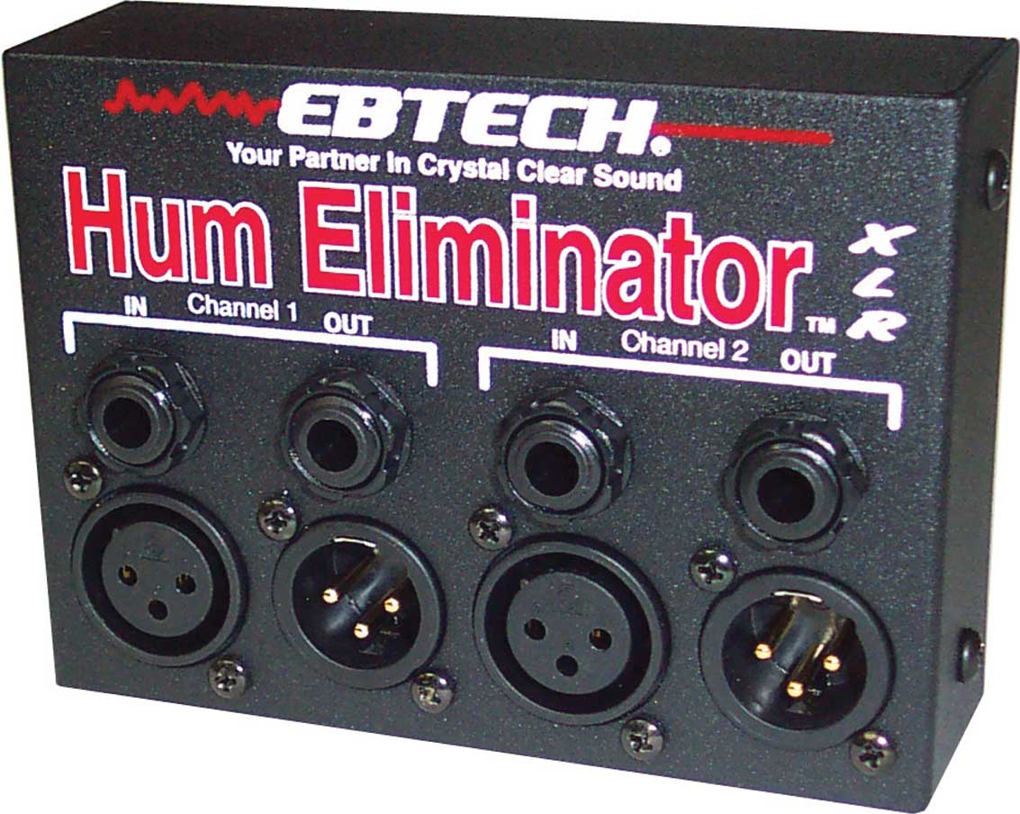 Hum Eliminator, 2 Channel with XLR Jacks