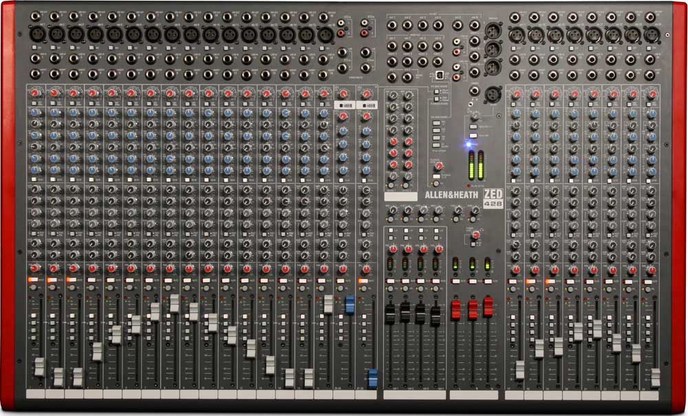 Mixing Console with USB Port, 24 Mic/Line Inputs, 2 Stereo Line Inputs, 4 Bus, SONAR LE Software