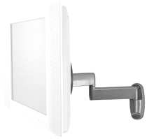 Dual Pivot Arm Wall Mount (Black)