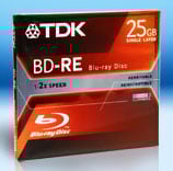 Blu-Ray 25GB 2x BD-RE Jewel Case