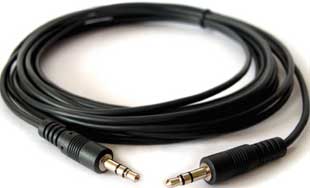 3.5mm Male to Male Stereo Cable (6 ft.)