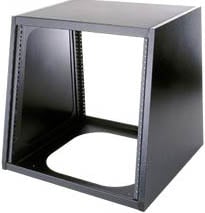 10-Space Steel Desktop Turret Frame (Fully Assembled, Black)