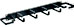1-Space D-Ring Style Horizontal Cable Manager (with End Rings)