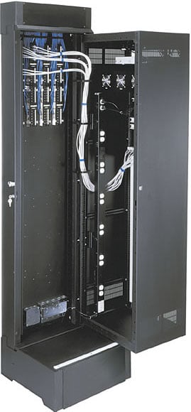 40-Space Swing Wall Rack (20" Depth)