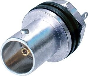Isolated Bulkhead BNC Jack (Solder Version)