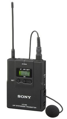 Bodypack Transmitter with Uni-Lapel Mic