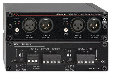 Dual Mic/Line Preamplifier