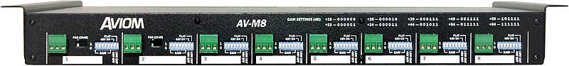 8 Channel Mic Input Module for Pro16 System
