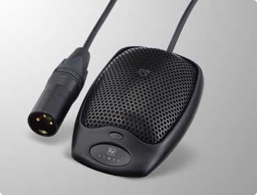 Boundary Microphone, Multipattern, with Switch, LED