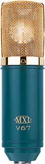 1" Cardioid Microphone with Gold Grill (30-20kHz)