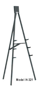5' H-323 Black Easel