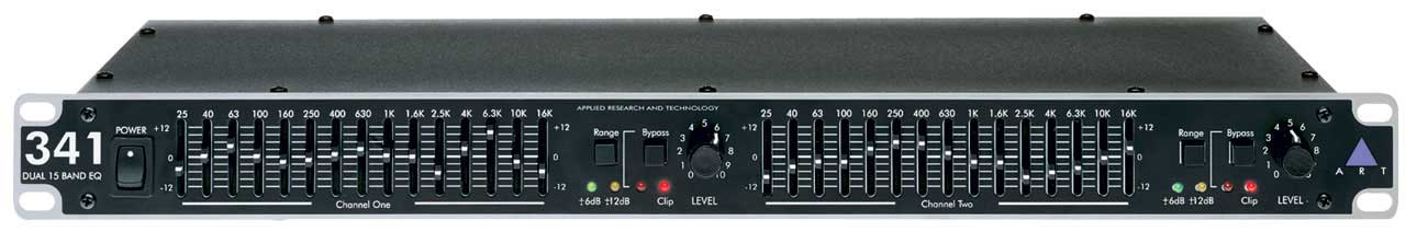 2-Channel15 Band Graphic Equalizer