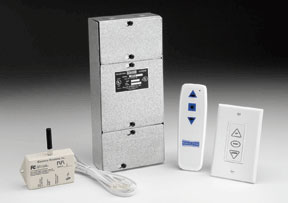 Radio Frequency Wireless Remote Control, Single Motor LVC, For Da-Lite Single Motor Screens