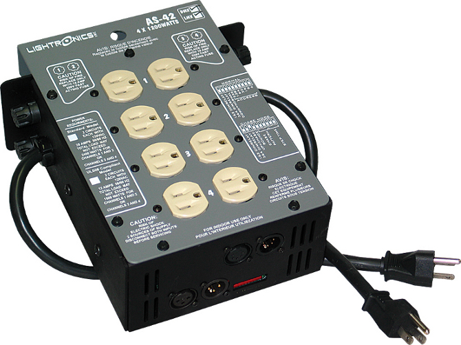 4-Channel Compact DMX Light Dimmer
