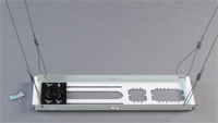 Above Tile Suspended Ceiling Kit, Speed-Connect, 8"