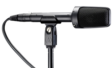XY Stereo Condenser Microphone, Phantom-Powered