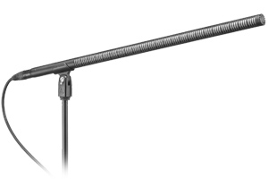 Shotgun Microphone, Line + Gradient Mic, 21.22" Long