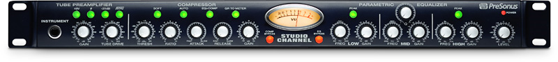 Tube Channel Strip/Preamplifier/Equalizer/Compressor