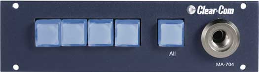 Program Interrupt/IFB System Master Control/Talent Access Stations