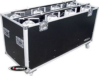 Lighting Case 8 Par 64s with Hardware