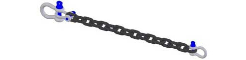 Rigging Chain Hitch, 24"