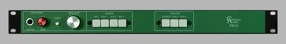 4 input Switcher w/Monitor Control