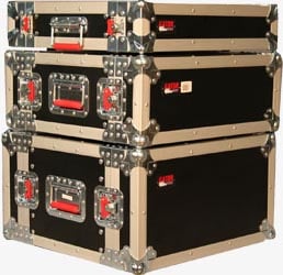 2RU Shallow Rack-Mount ATA Road Case
