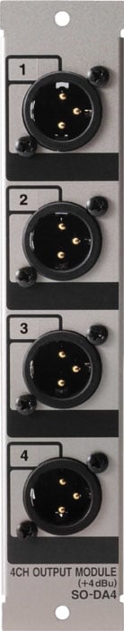 Analog Output Card 4Ch XLR Out