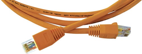 25 ft. Plenum Ultra Low Skew UTP RJ45 M-M Cable