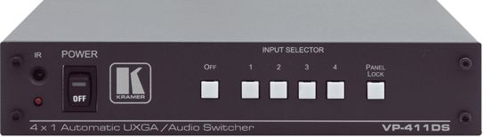 4x1 UXGA/Stereo Audio Standbye Switcher
